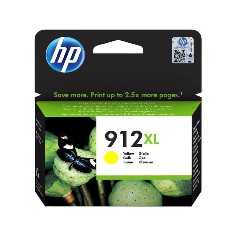 Farvepatron HP 912XL t/Officejet 8000, yellow