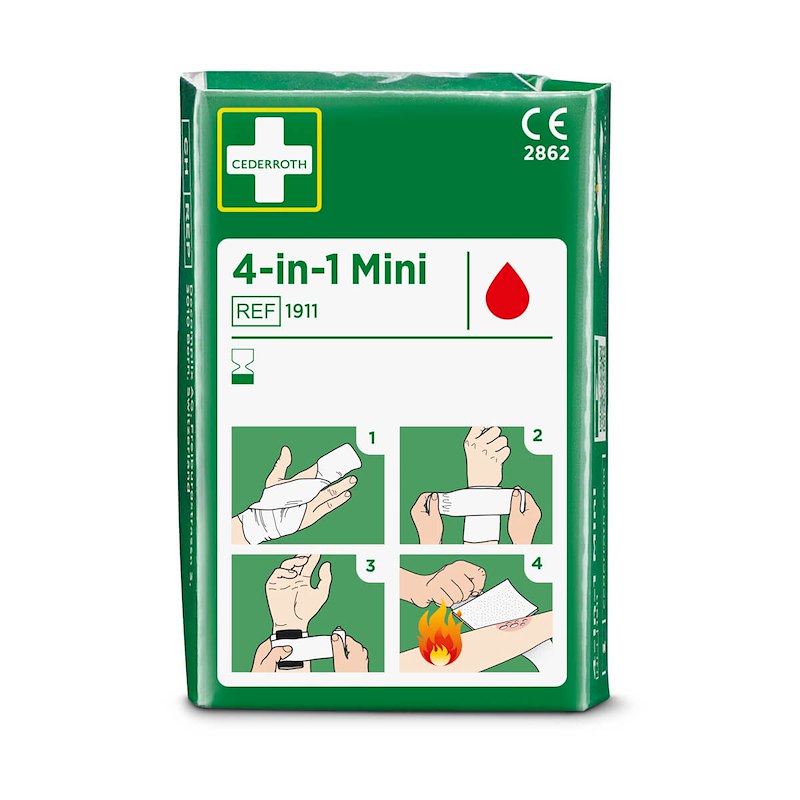 Blodstopper Cederroth 4 i 1 mini