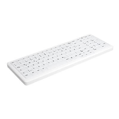 Tastatur Active AK-C7000 Hygiejnisk hvid Nordisk