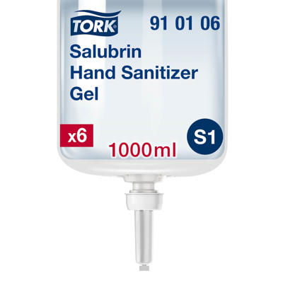 Hånddesinfektion Tork Salubrin 70% gel 910106 6x1l/pk