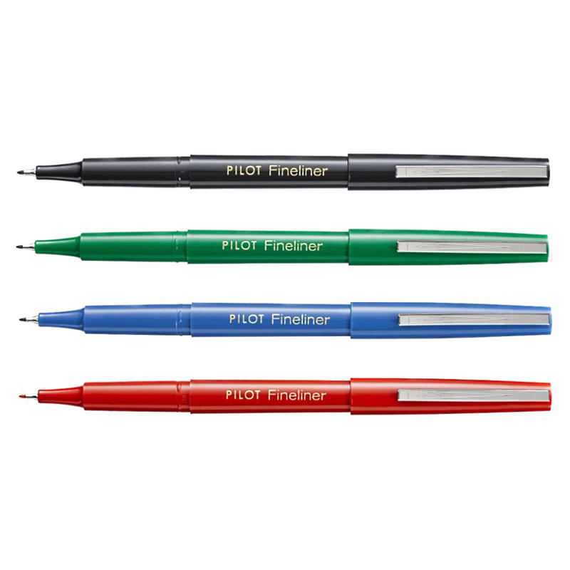 Pilot Fineliner 1.2mm m/hætte