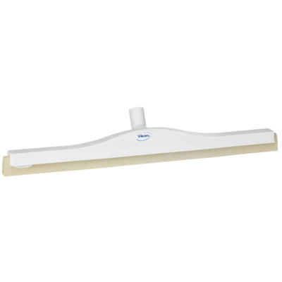 Gulvskraber 60cm dobb. & drejeled cellegummi hvid