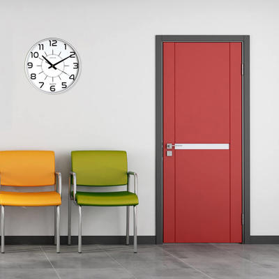 Vægur Unilux Maxi POP sølv Ø37,5