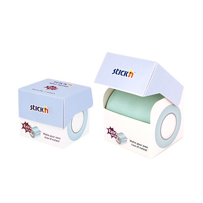 Note Roll Extra Sticky 50mmx10m Pastel Blå
