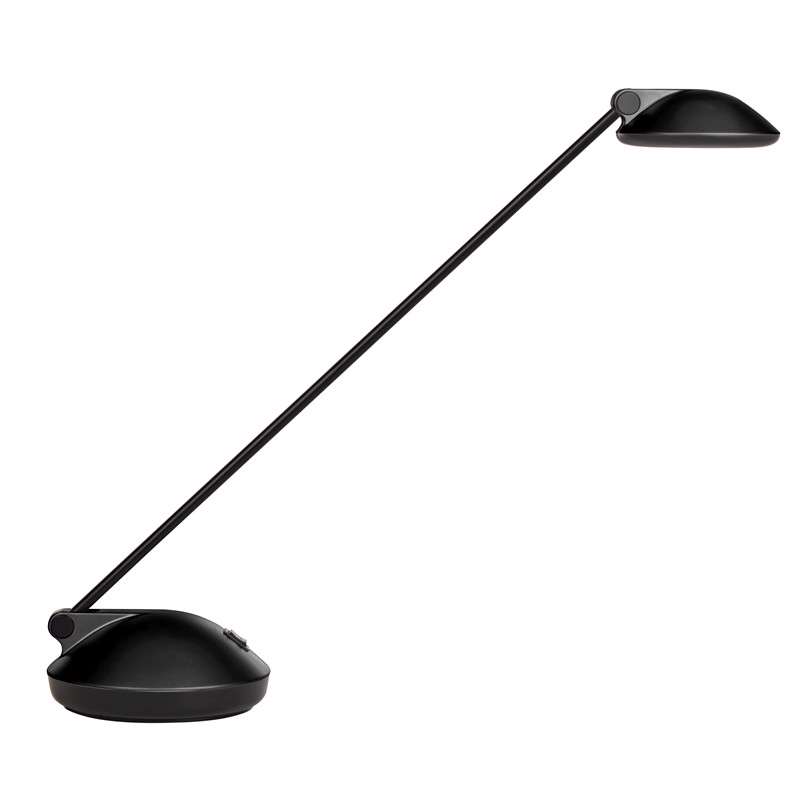 Lampe Unilux Joker 2.0 t/bord assymetrisk LED sort