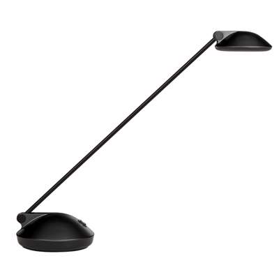 Lampe Unilux Joker 2.0 t/bord assymetrisk LED sort