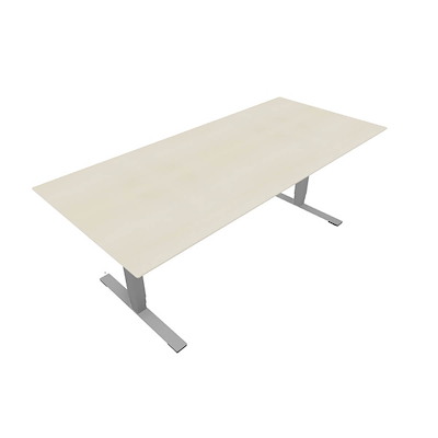 Hæve/sænkebord Dencon 11612 - 0395 200x90, Ahorn