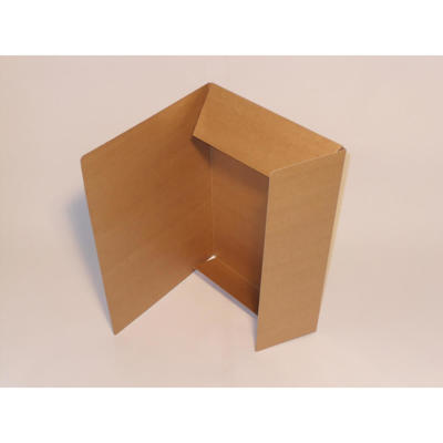 Mappe DKF nr. 137 A4 m/3 klap fidele 801402, brun