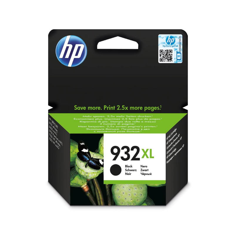 Farvepatron HP 932XL t/6100/6600/6700, black
