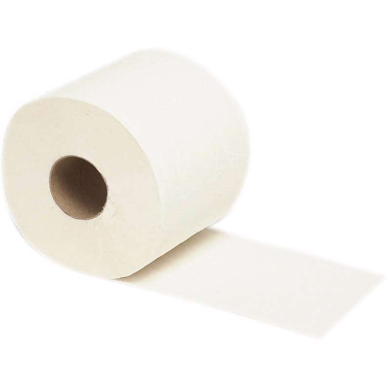 Toiletpapir neutral 3-lags 34,2m hvid /72 rl.