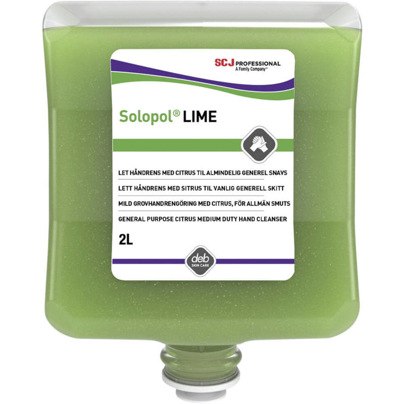 Håndrens Solopol Lime refill 2L