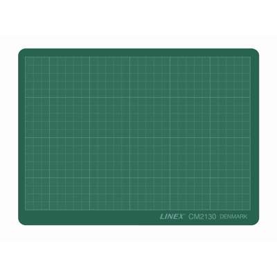 Skæreplade grøn 3mm plast 210x300mm