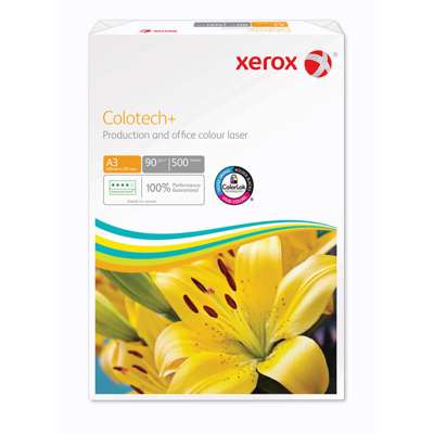 Kopipapir Xerox Colotech+ FSC 90g A3 500ark/pk