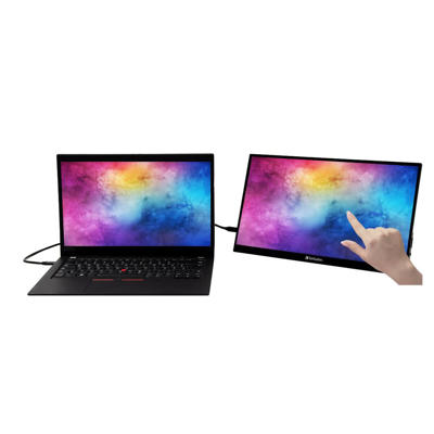 Skærm Portable Touchscreen Verbatim 15,6" Full HD 1080p