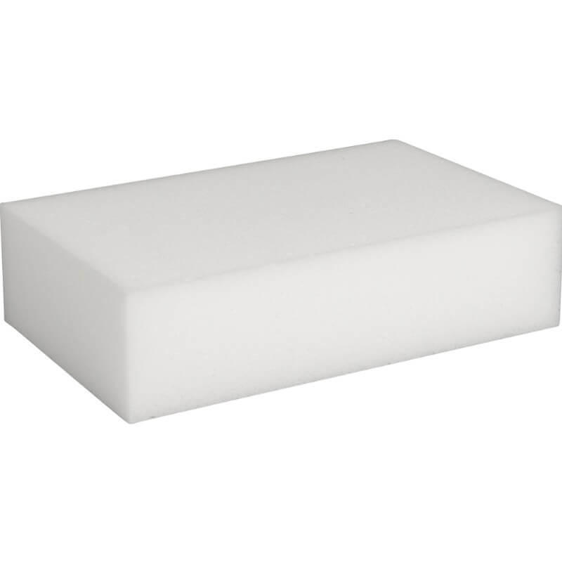 Slibesvamp, 11x7x3cm, hvid