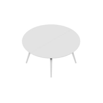 Konferencebord Dencon XL 1922 Ø160 HPL hvid/hvid