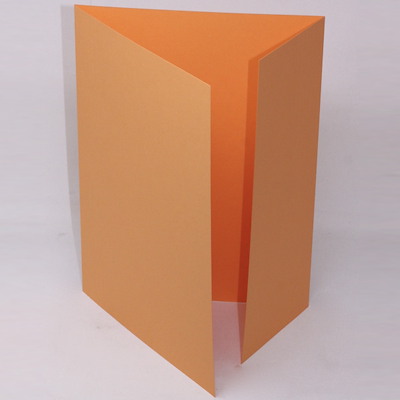 Mappe DKF nr. 103/8 folio 2x8 riller 800944 34cm, orange