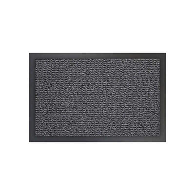 Tørremåtte Faro grå 40x60cm 7mm m/kantliste PP/vinyl