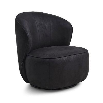 Loungestol Theo Xpo læder bull sort