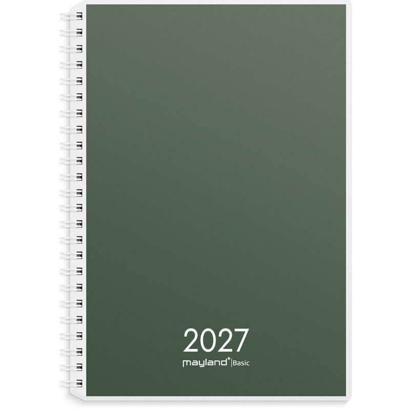 Basic ugekalender 2027 Mayland A5 PP-plast