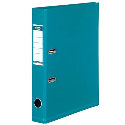 Brevordner ELBA PP A4 turkis smal