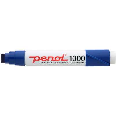 Marker Penol 1000 blå 3-16mm 