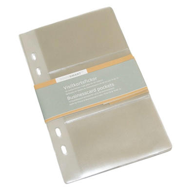 Visitkortlommer til telefon og visitkortringbind 7900 10stk/