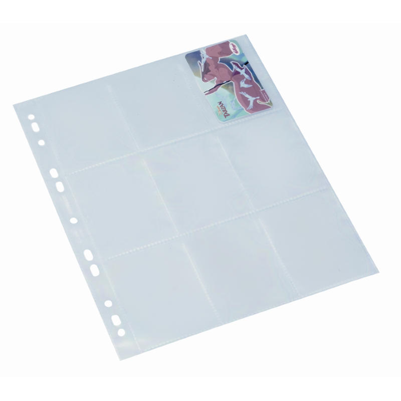 Plastlomme t/samle kort Bantex 2159-08 /10 stk.