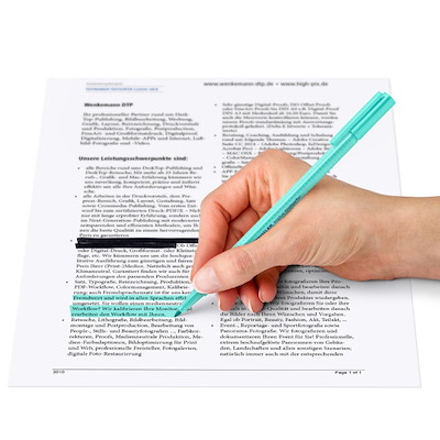 Overstregningstusch Staedtler 362 C Triplus 1-4mm rund lime