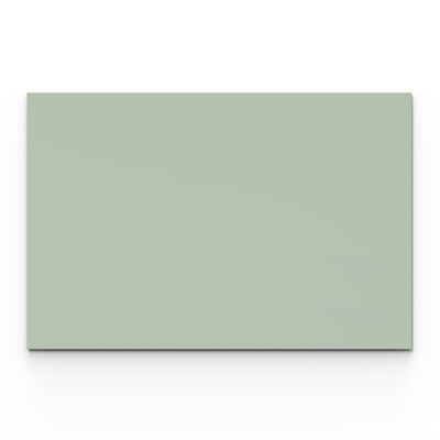 Glastavle Lintex Mood Wall 1500x1000mm lys støvet grøn