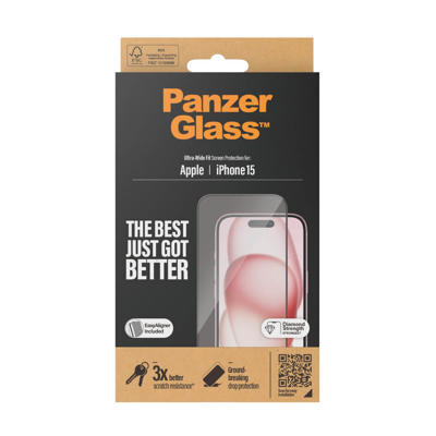 PanzerGlass iPhone 15 UWF wA