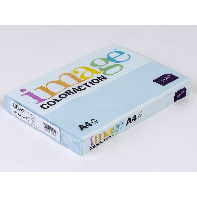 Kopipapir Image Coloraction A4 120g laguneblå BL29 250ark/pk