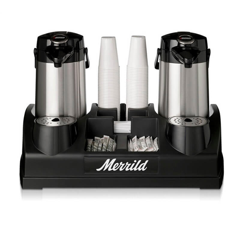 Airpot station til pumpetermokande sort