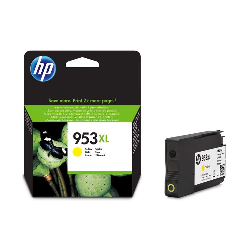 Farvepatron HP-953XL t/Pro8700/8720, yellow