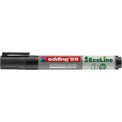Whiteboard marker Edding 28 EcoLine sort 1,5-3mm rund