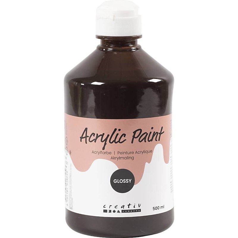 Akrylmaling Creas A-Color farve 01 500ml