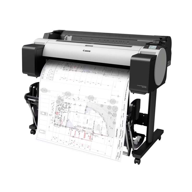 Printer storformat Canon TM-300 incl. stand+L36ei scanner