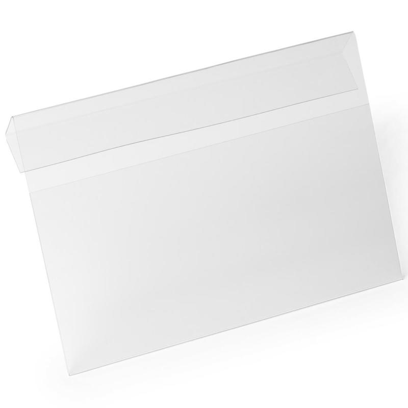 Lagerlomme hængende A5 Transparent PET-plast pk./10