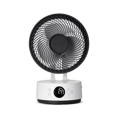Ventilator Meaco Sefte 8" t./bord hvid/sort