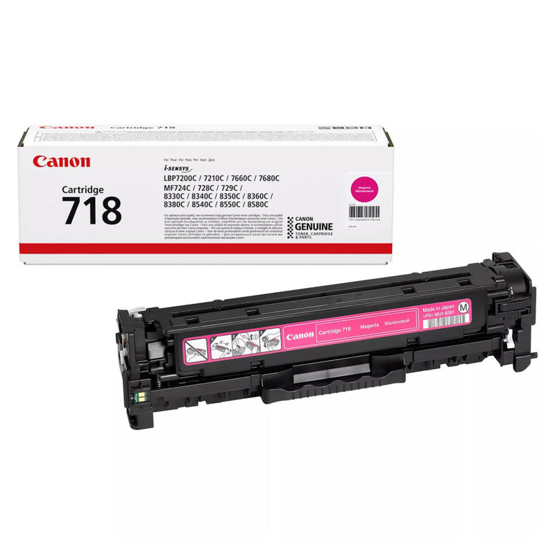 Laserpatron Canon CRG-718M, magenta