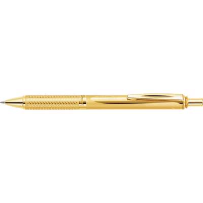 Rollerpen Pentel EnerGel BL407X-A gold m/trykmekanisme