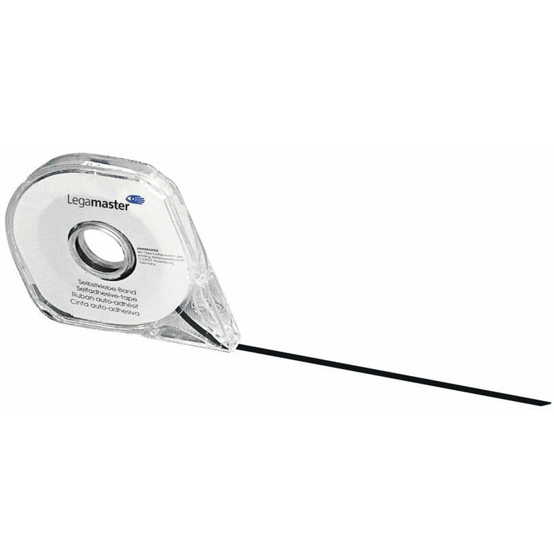 Inddelingstape Legamaster sort 2,5mmx16m 7-4332