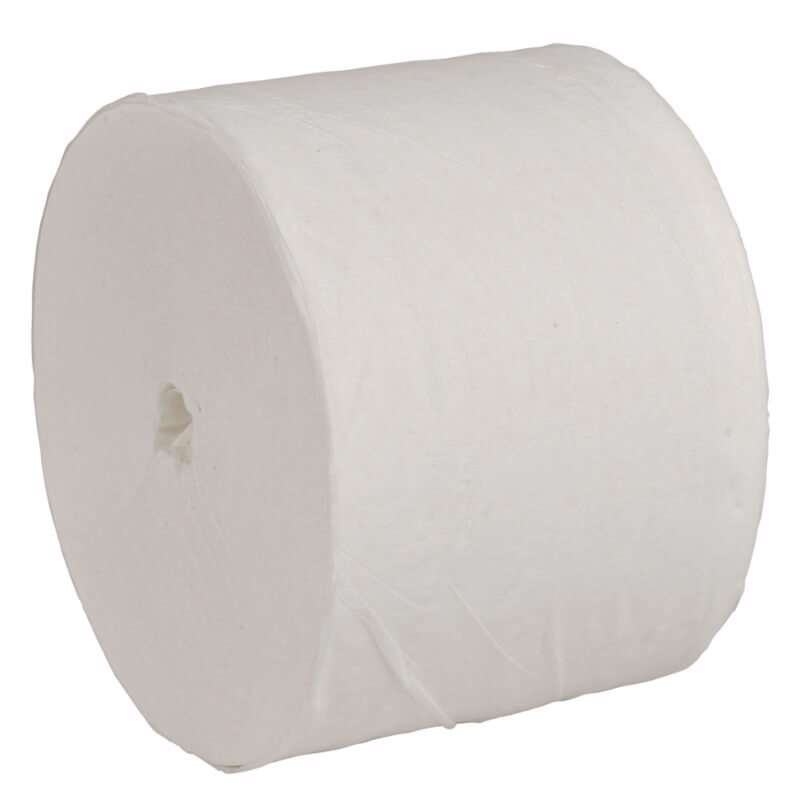 Toiletpapir neutral 2-lags hvid 100% nyfiber, u/hylse /36