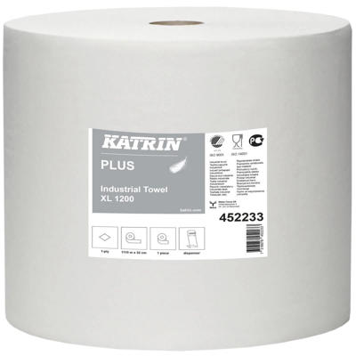 Industrirulle Katrin Plus XL 1200 1-lags Nyfiber
