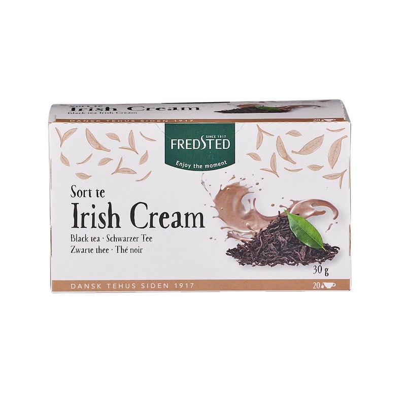 Te Fredsted Black Tea Irish Cream 16 breve