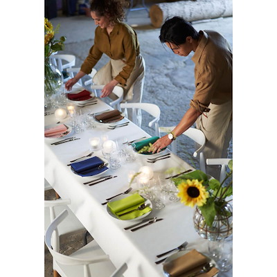 Borddug Dunicel hvid 1,18x25m