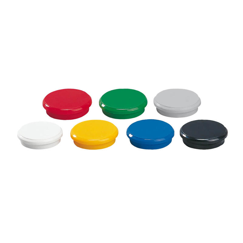 Magneter Dahle 24mm rund mix 10stk/pak bærekraft 0,3kg