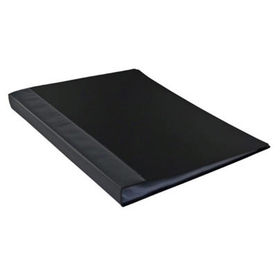 Demomappe A3 m/20 lommer sort 