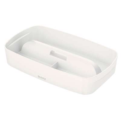 Organiseringsbakke Leitz MyBox Small m/håndtag hvid