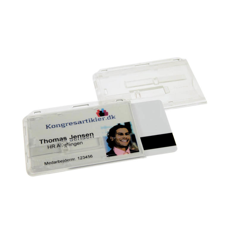 Kortholdere 60x90 t/2 kort hård plast